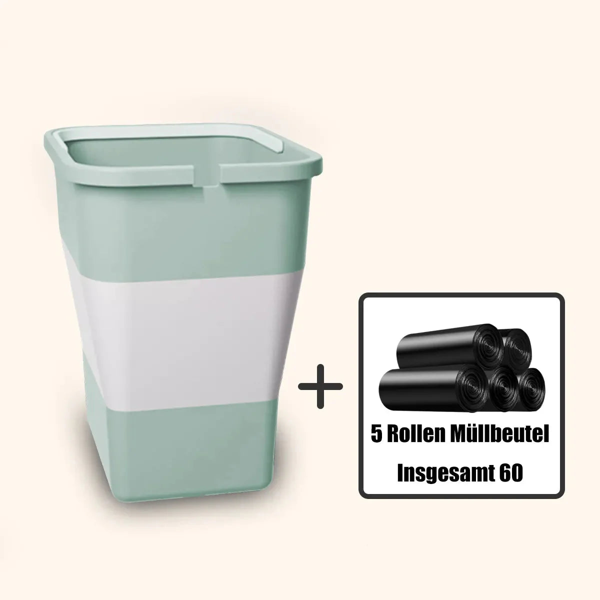 Tragbarer multifunktionaler faltbarer Auto-Abfalleimer