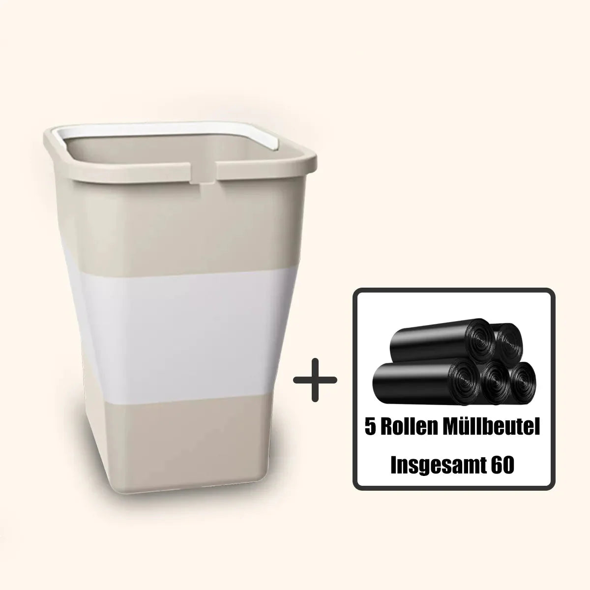 Tragbarer multifunktionaler faltbarer Auto-Abfalleimer