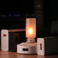 USB-Ambientelampe mit realistischer Flamme