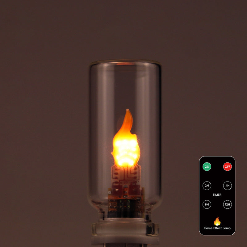 USB-Ambientelampe mit realistischer Flamme