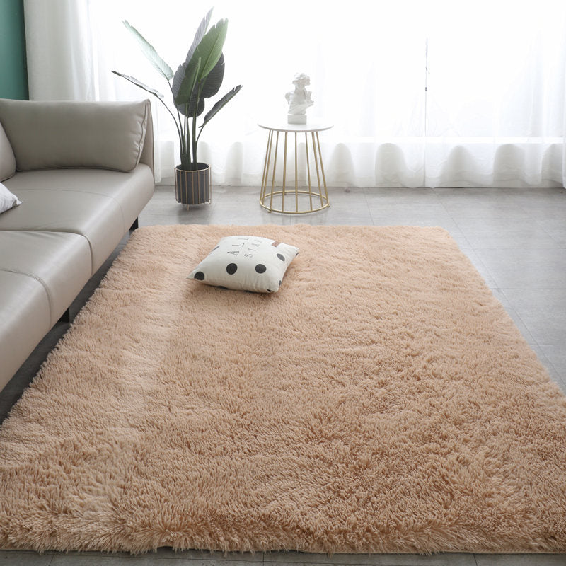 Plüschbodenmatte Dekorativer Teppich, Moderner Bodenbelag für Wohnzimmer Schlafzimmer Wohnkultur, Raumdekoration