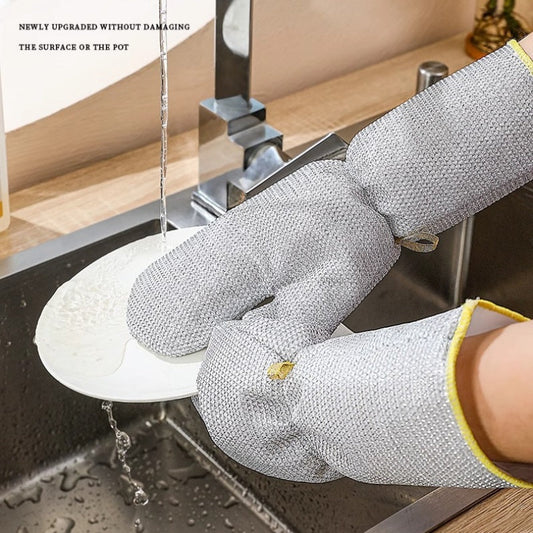 Mehrzweck-Spülhandschuhe aus kratzfestem Draht