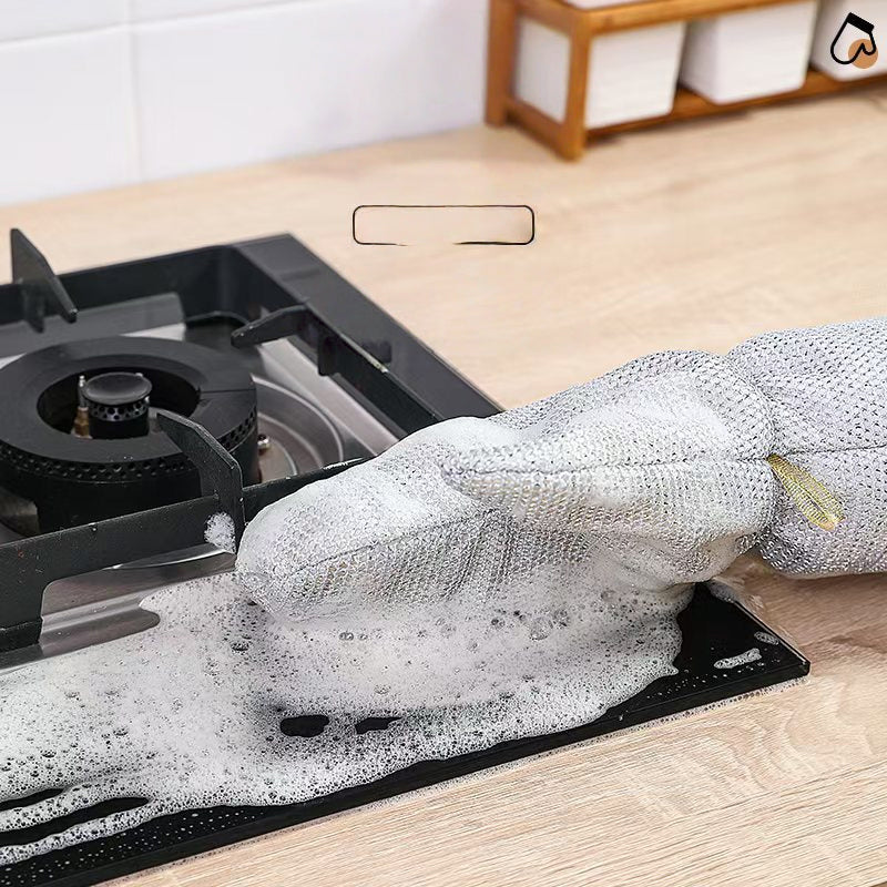 Mehrzweck-Spülhandschuhe aus kratzfestem Draht