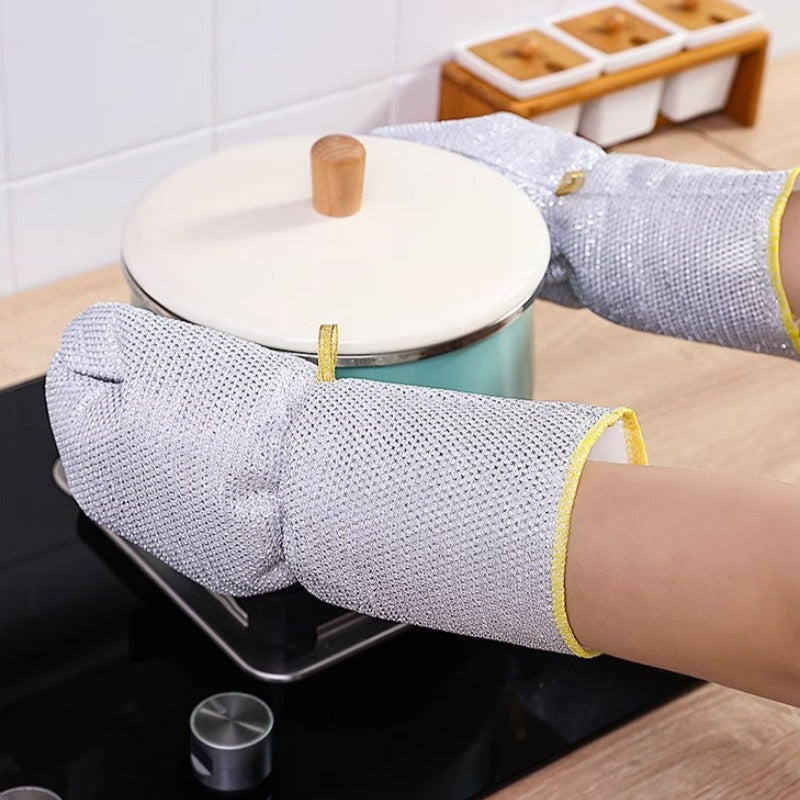 Mehrzweck-Spülhandschuhe aus kratzfestem Draht