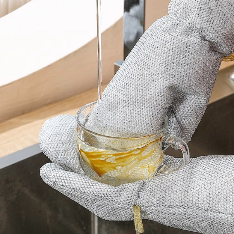 Mehrzweck-Spülhandschuhe aus kratzfestem Draht
