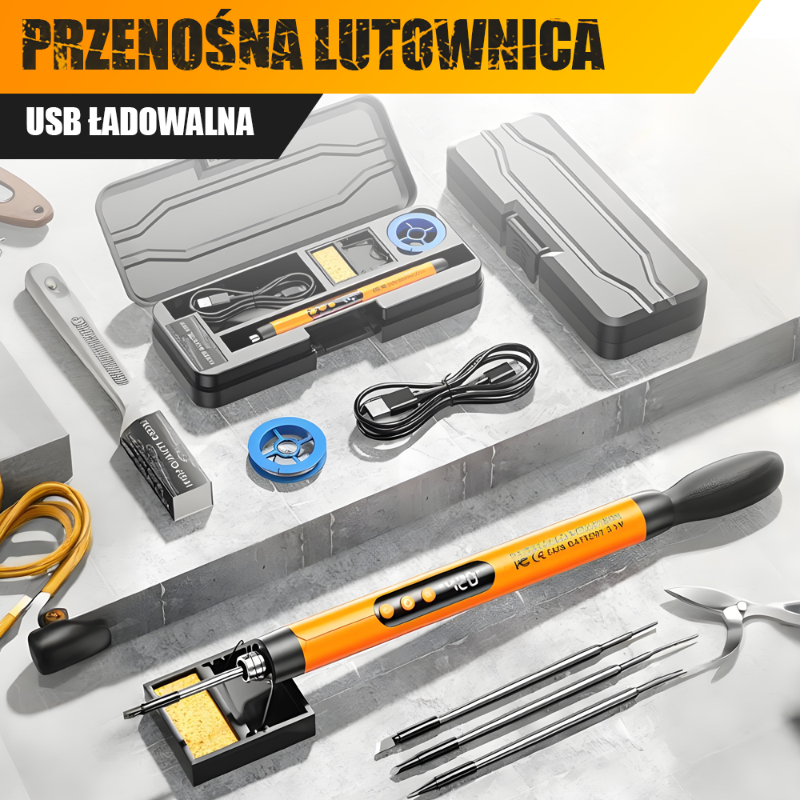 Tragbarer USB-Lötkolben, wiederaufladbar
