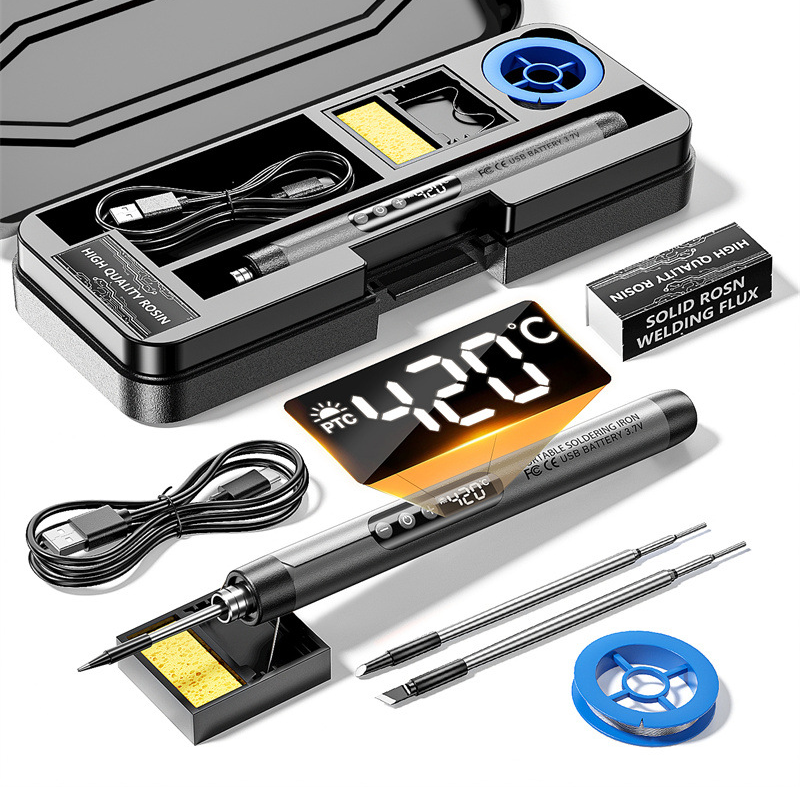Tragbarer USB-Lötkolben, wiederaufladbar