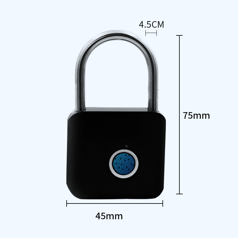 Mini-Smart-Fingerabdruck-Vorhängeschloss