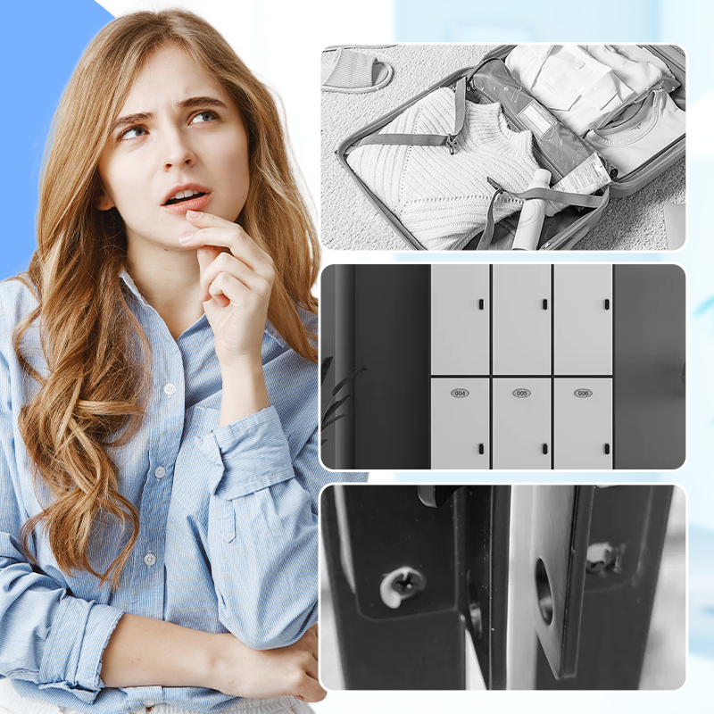 Mini-Smart-Fingerabdruck-Vorhängeschloss