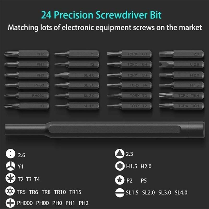 🛠️🔥 Profi-Schraubendreher-Set, 24-teilig: robust, vielseitig, lebenslang haltbar. Perfekt für Haushalt & Handwerk! 🔩✨