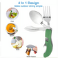 4-in-1 Tragbares Edelstahlbesteck