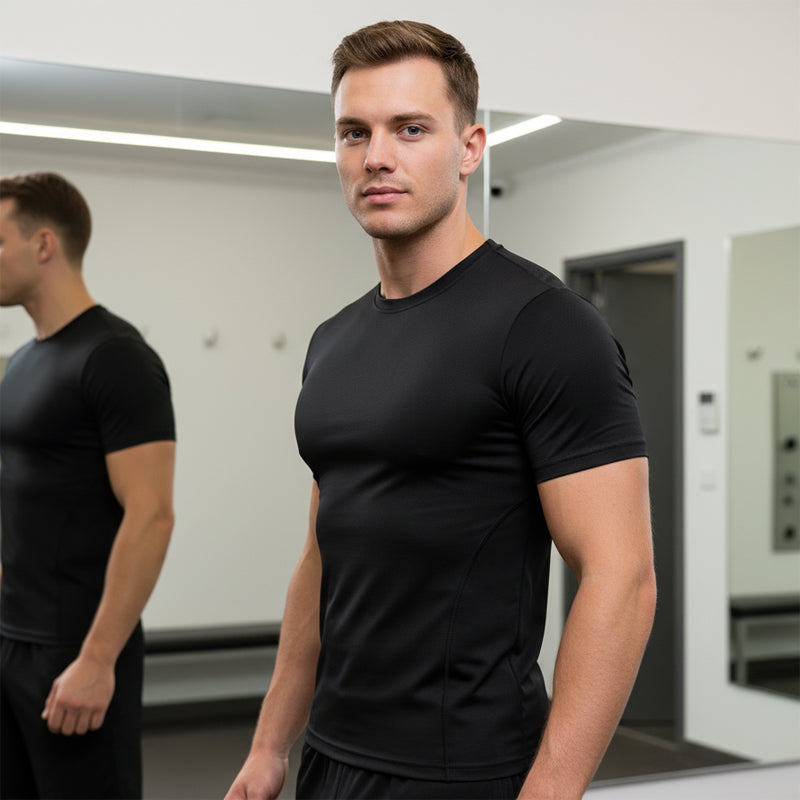 Kompressionsshirt für Männer zur Schweißförderung und Gewichtsreduktion