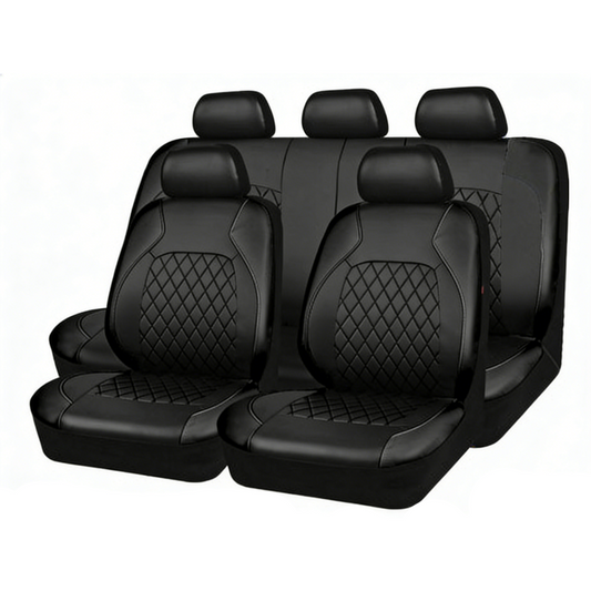 🚗✨ 50% RABATT! 9-teiliges Leder-Autositzbezug-Set – Universelle Passform, Atmungsaktiv & Leicht zu Reinigen für perfekten Innenraum 🛋️