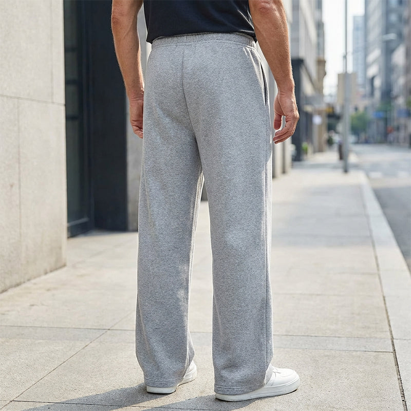 👖 Herren-Freizeithose in lockerer Passform – Mit praktischem Kordelzug
