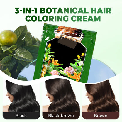 💖 3-in-1-Haarfärbecreme auf pflanzlicher Basis