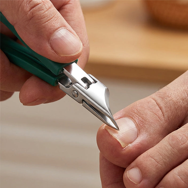 Nagelknipser mit breiter Backenöffnung für dicke Nägel