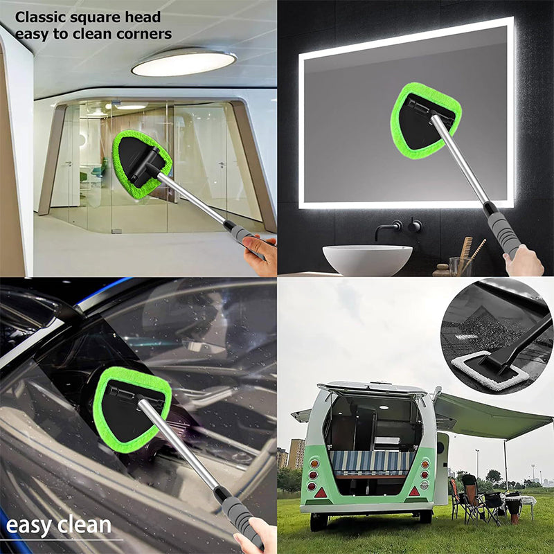 🥳2026 HEISSER VERKAUF🥳💞50K+ VERKAUFT! 🚗🧽 50% RABATT! Ausziehbarer Windschutzscheiben-Reiniger – 180° drehbarer Kopf, rutschfester Griff, waschbare Pads. Jede Ecke mühelos streifenfrei sauber! 🛡️💪