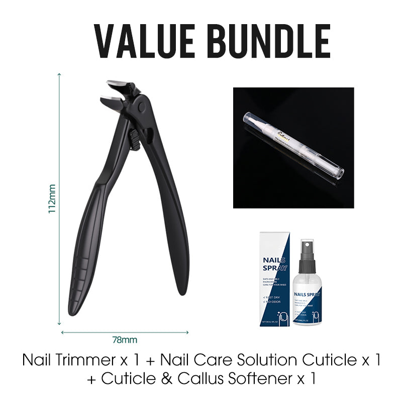 💥Letzter Tag: 50 % Rabatt💥Spritzwassergeschützter Nagelknipser aus Edelstahl