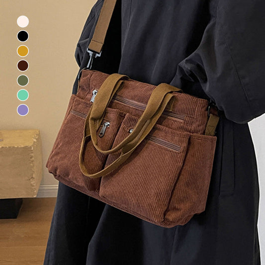 👜 49% RABATT! 🤎 Elegante Schultertasche im Vintage-Stil – Uni, Praktisch & Stilvoll für den Alltag ✨
