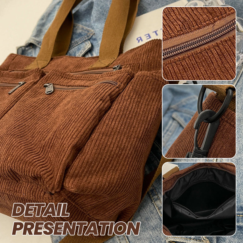 👜 49% RABATT! 🤎 Elegante Schultertasche im Vintage-Stil – Uni, Praktisch & Stilvoll für den Alltag ✨