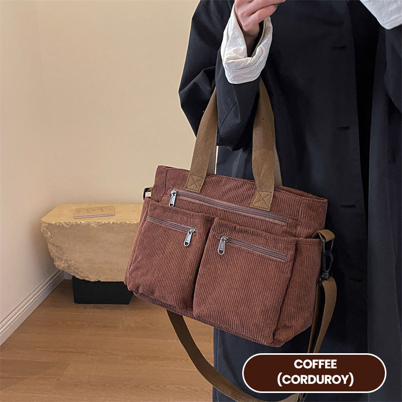 👜 49% RABATT! 🤎 Elegante Schultertasche im Vintage-Stil – Uni, Praktisch & Stilvoll für den Alltag ✨