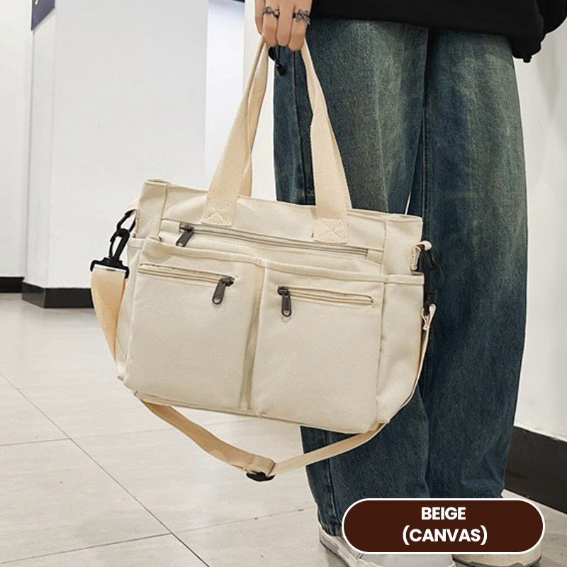 👜 49% RABATT! 🤎 Elegante Schultertasche im Vintage-Stil – Uni, Praktisch & Stilvoll für den Alltag ✨