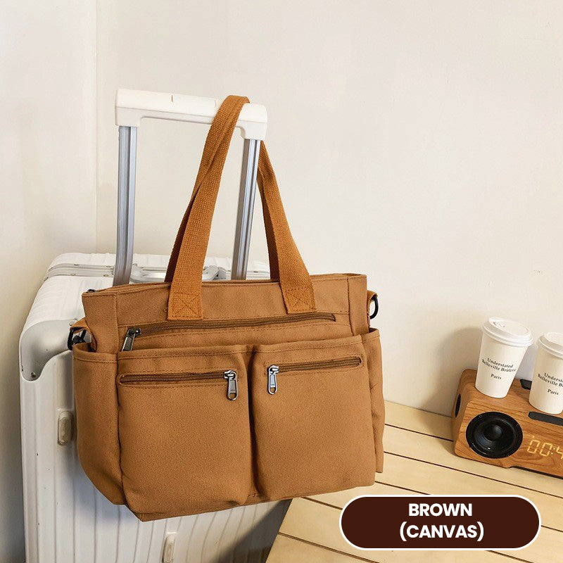 👜 49% RABATT! 🤎 Elegante Schultertasche im Vintage-Stil – Uni, Praktisch & Stilvoll für den Alltag ✨