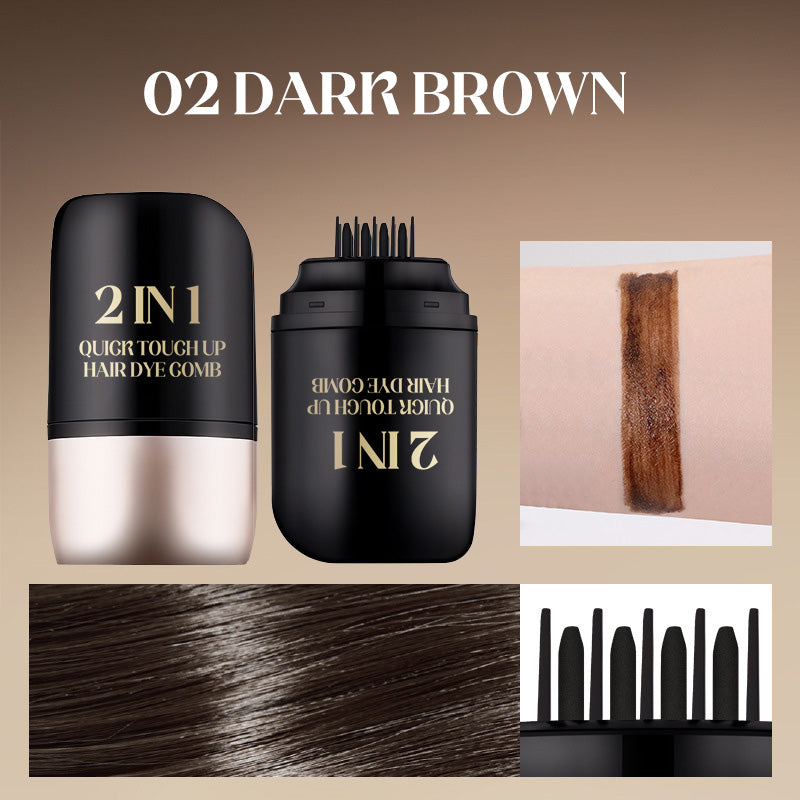 💥Grauhaarentferner👉2-in-1-Kamm zum schnellen Ausbessern von Haarfärbemitteln♀️~💥Zeitlich begrenztes Angebot🔥Kaufen Sie 1 und erhalten Sie 1 gratis!!!! 😎