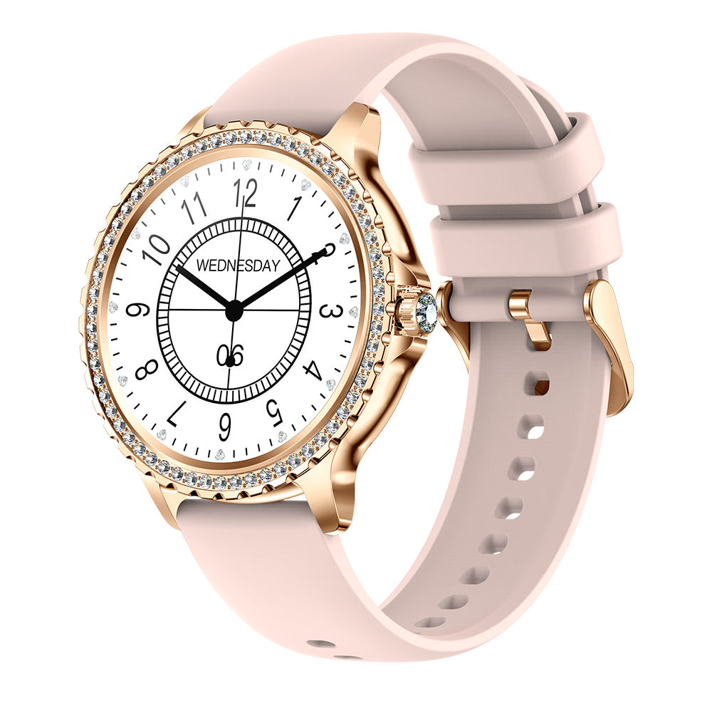 Modische Smartwatch für Frauen, 1,32 Zoll HD-Großbildschirm-Digitaluhr