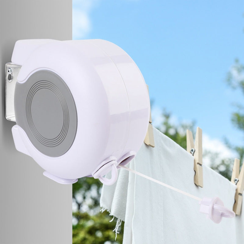 💖50 % RABATT!🌟Unsichtbare, einziehbare Wäscheleine mit zwei Leinen✨