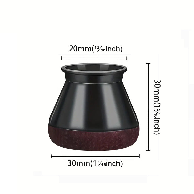 24 Stück Silikon-Stuhlbeinschoner mit Filzpolstern