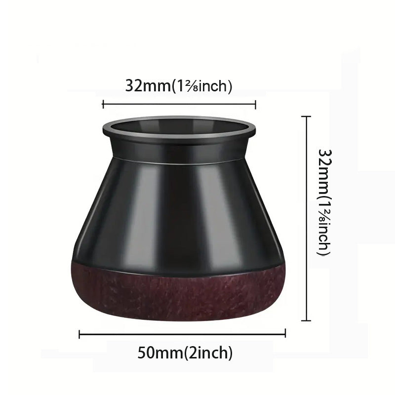 24 Stück Silikon-Stuhlbeinschoner mit Filzpolstern