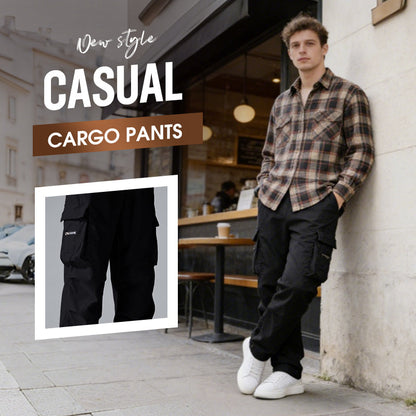 🥳Jetzt 50% reduziert!👖 Lässige Herren-Cargohose 🎒 Mit mehreren Taschen