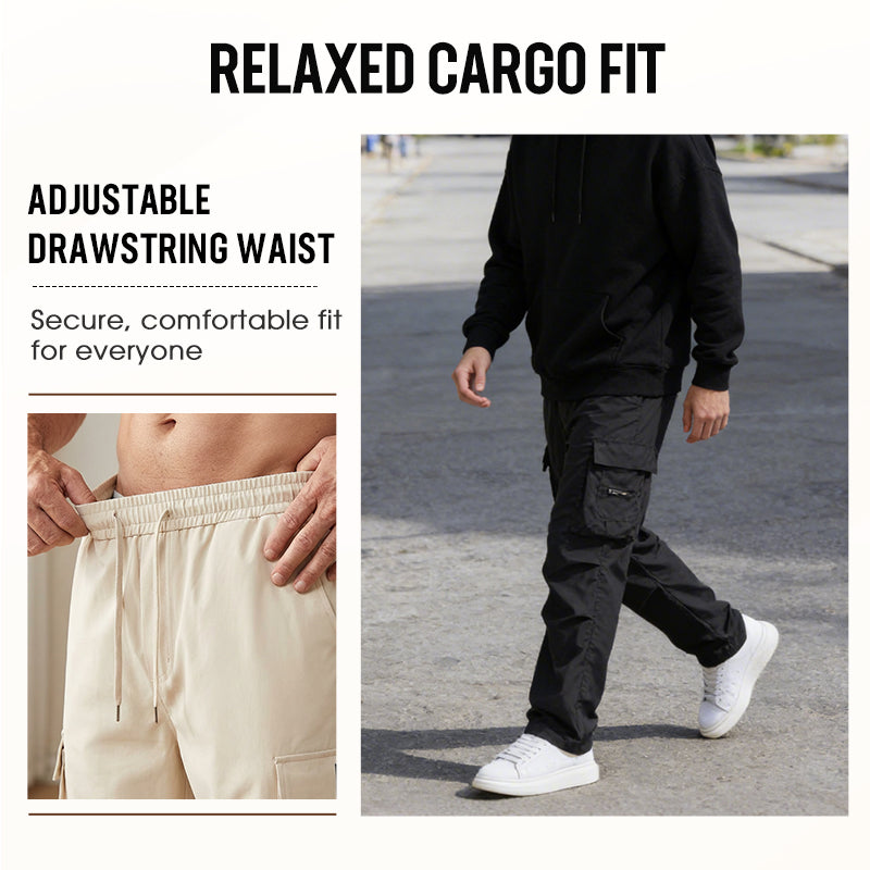 🥳Jetzt 50% reduziert!👖 Lässige Herren-Cargohose 🎒 Mit mehreren Taschen