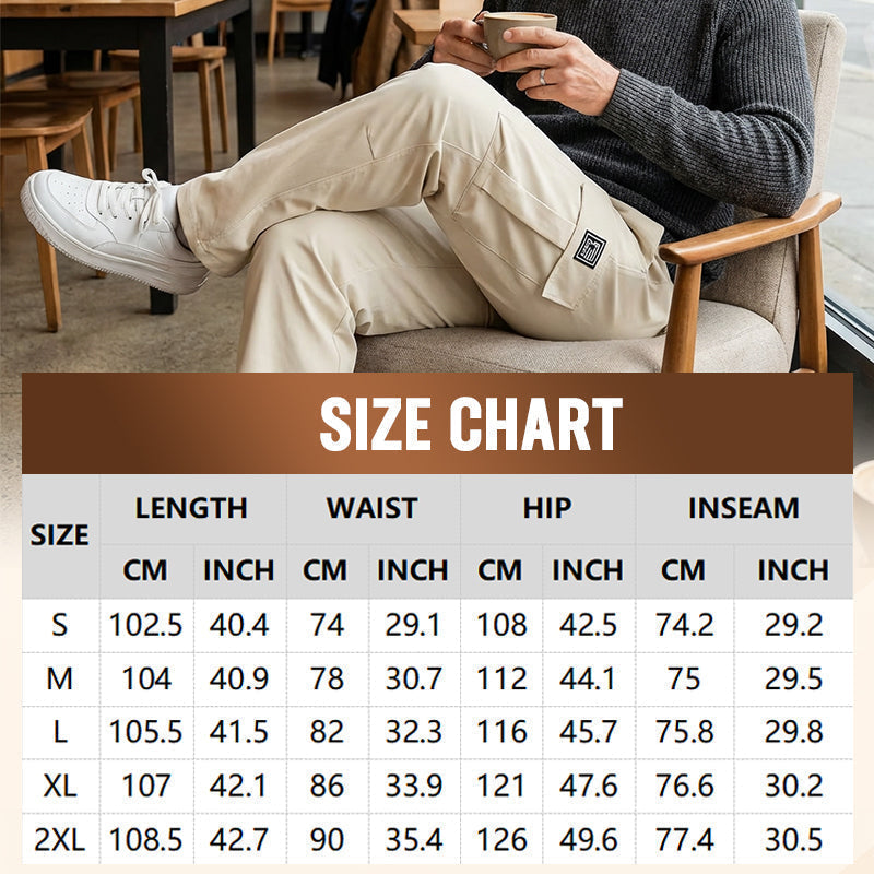🥳Jetzt 50% reduziert!👖 Lässige Herren-Cargohose 🎒 Mit mehreren Taschen