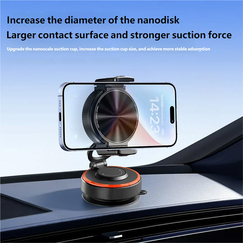 ✨🔥Vakuum-Saugnapf-Magnethalterung für Mobiltelefone im Auto🚗