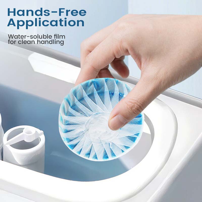 Lang anhaltender automatischer Toilettenreiniger