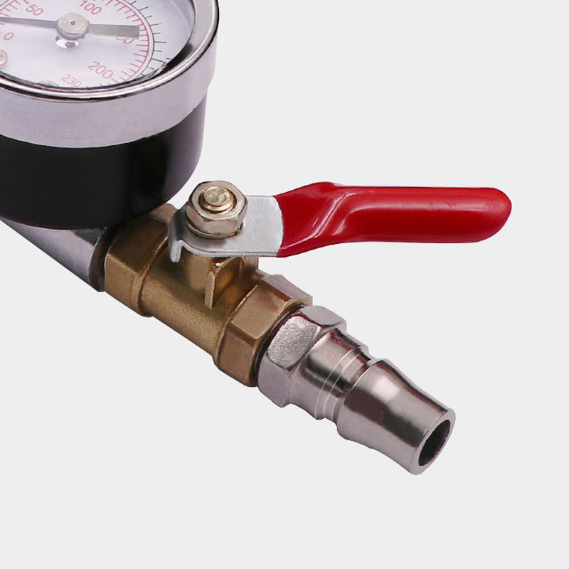 Hochleistungs-Reifenfüller mit Manometer