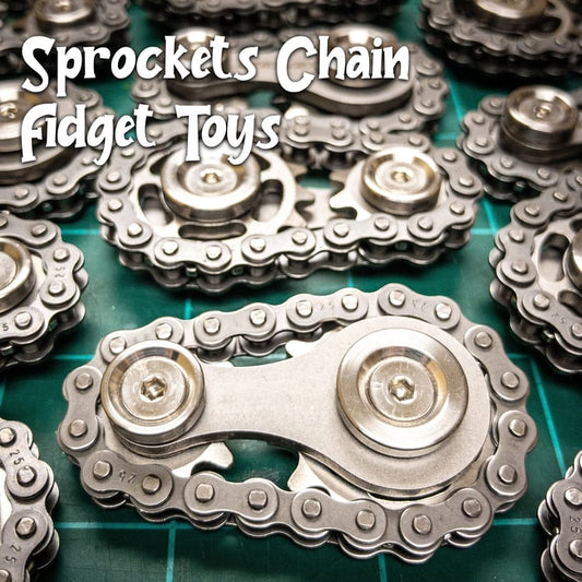 ⚙️SPROCKETS FAHRRADKETTE FIDGET SPINNER SPIELZEUG