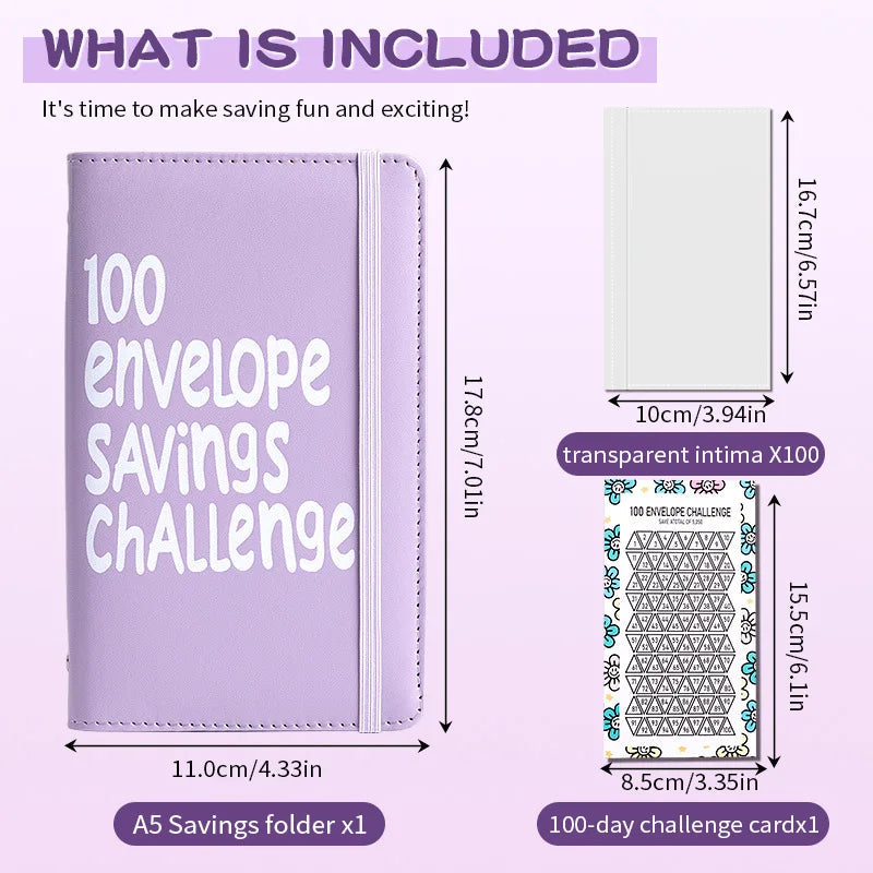✉️ 50% RABATT! 💰 100-Tage-Spar-Challenge mit Umschlägen – Strukturiert, motivierend & einfach umsetzbar – Perfekt für dein Sparziel im neuen Jahr 🏦
