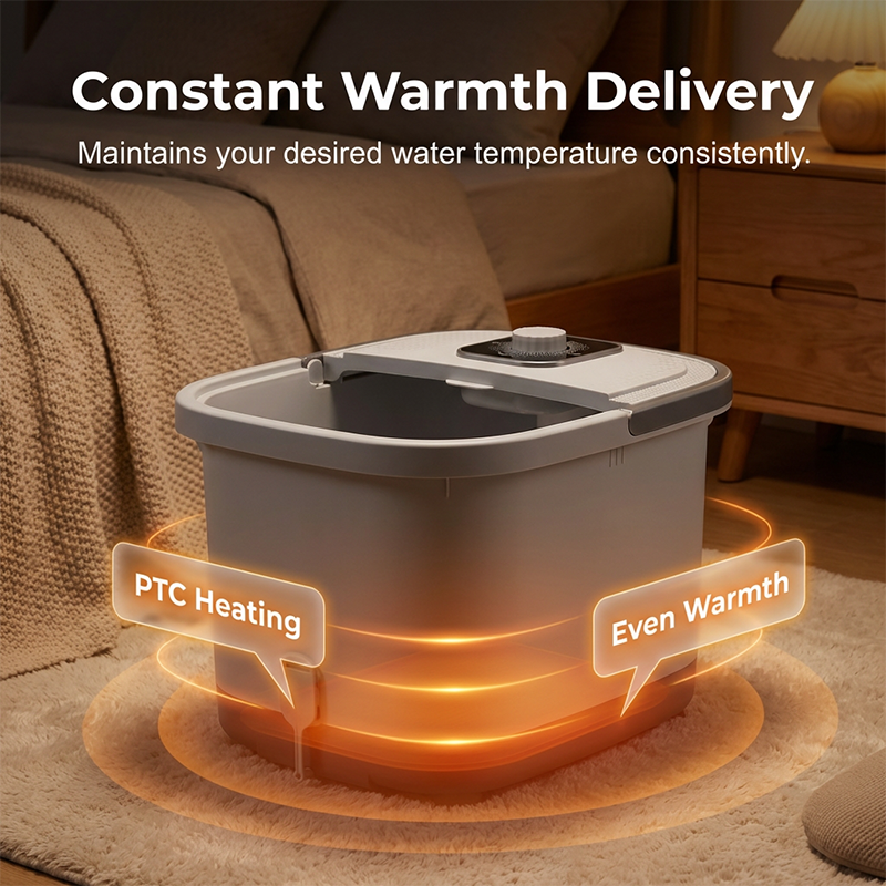 📢 📢 Großer Ausverkauf！！🔥Fussbad fussbadewanne,fußbad massagegerät wasser elektrisch mit massage,foot massager fusbad,Relief mit Heizung Blasen Vibration