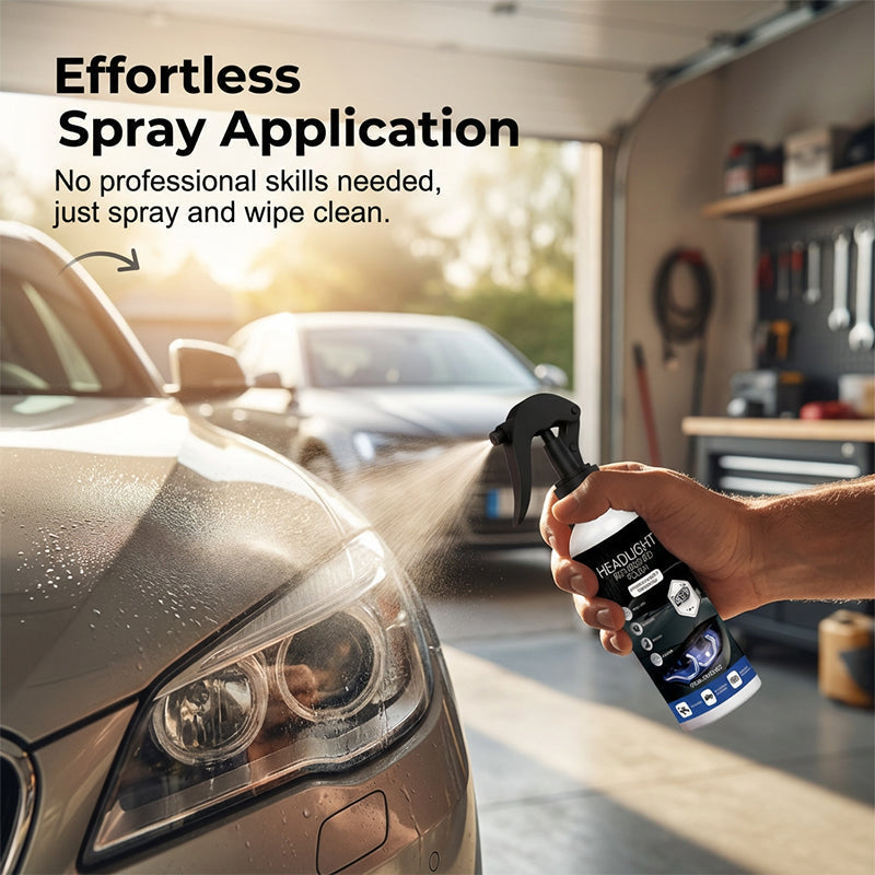 🚗 2 KAUFEN, 1 GRATIS! 🔆 Professionelles Scheinwerfer-Restaurierungsset – Entfernt Vergilbung und Kratzer, stellt die Klarheit wieder her und bietet UV-Schutz – einfache DIY-Lösung ✨