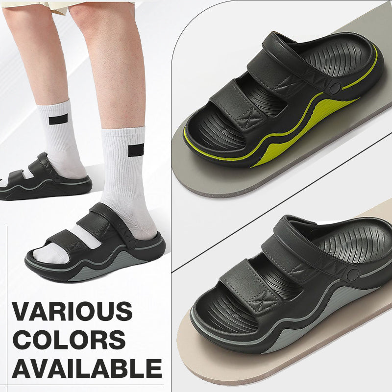 Sandalen mit dicker Sohle und atmungsaktivem Material