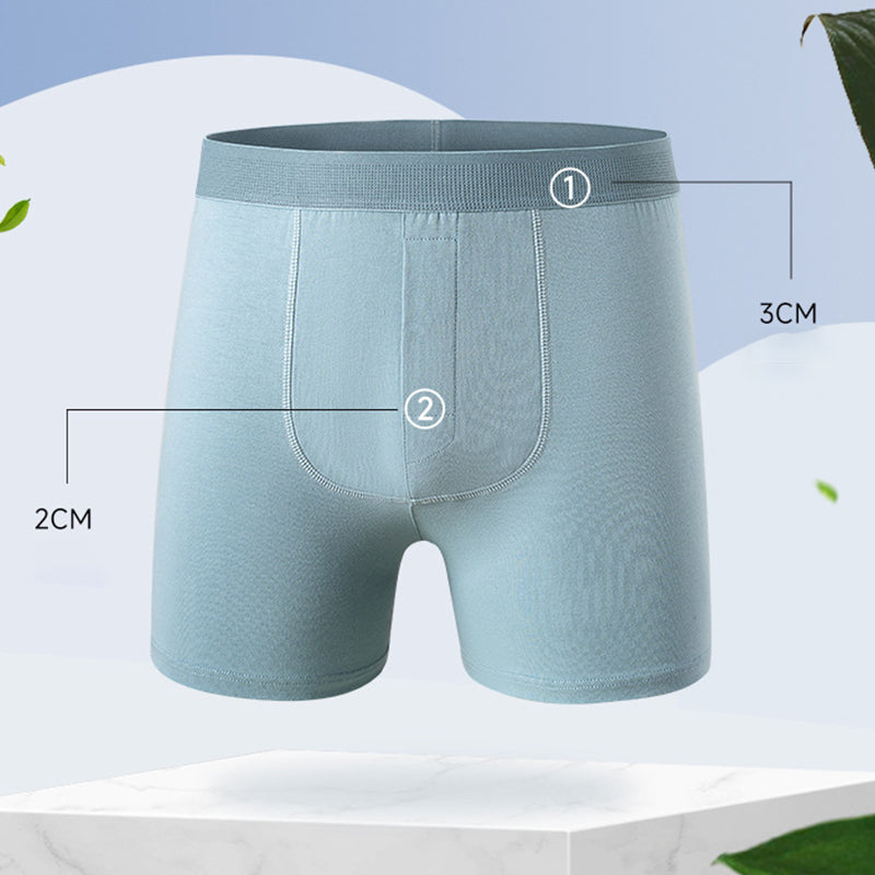 Antibakterielle, bequeme Boxershorts für Herren