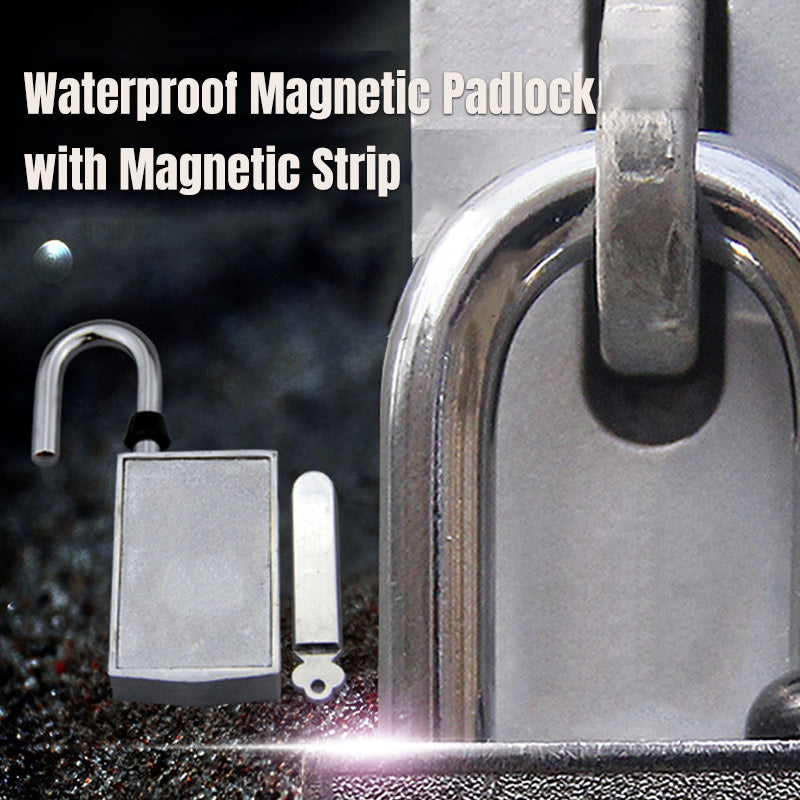 Wasserdichtes magnetisches Vorhängeschloss mit Magnetstreifen