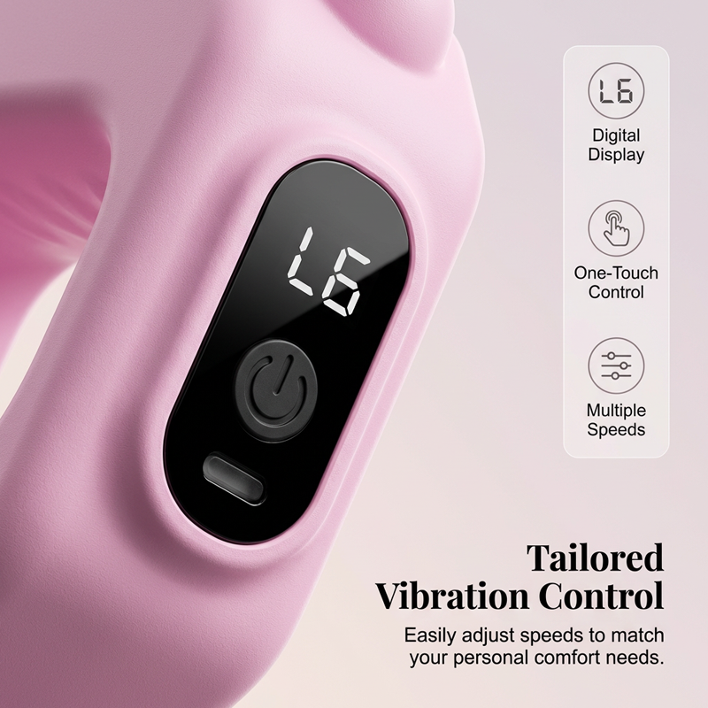 3-in-1-Vibrationsmassagegerät mit Faszienring