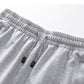 Herren-Sommer-Outdoor-Freizeit-Shorts fürs Fitnessstudio, schlichter Stil, figurbetont, einfarbig, bequem und stilvoll