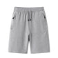 Herren-Sommer-Outdoor-Freizeit-Shorts fürs Fitnessstudio, schlichter Stil, figurbetont, einfarbig, bequem und stilvoll