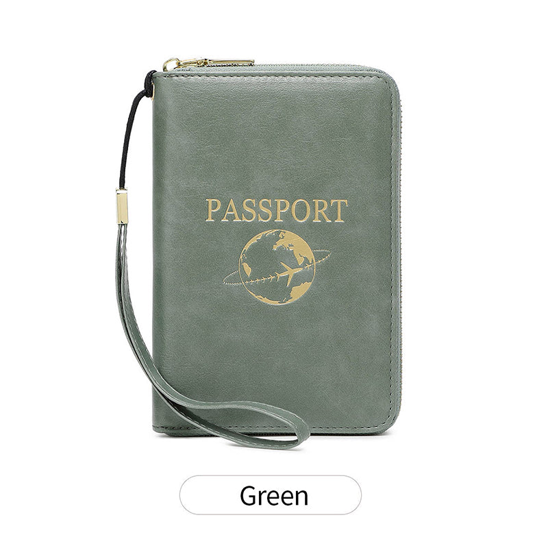Reisepass-Geldbörse mit RFID-Schutz