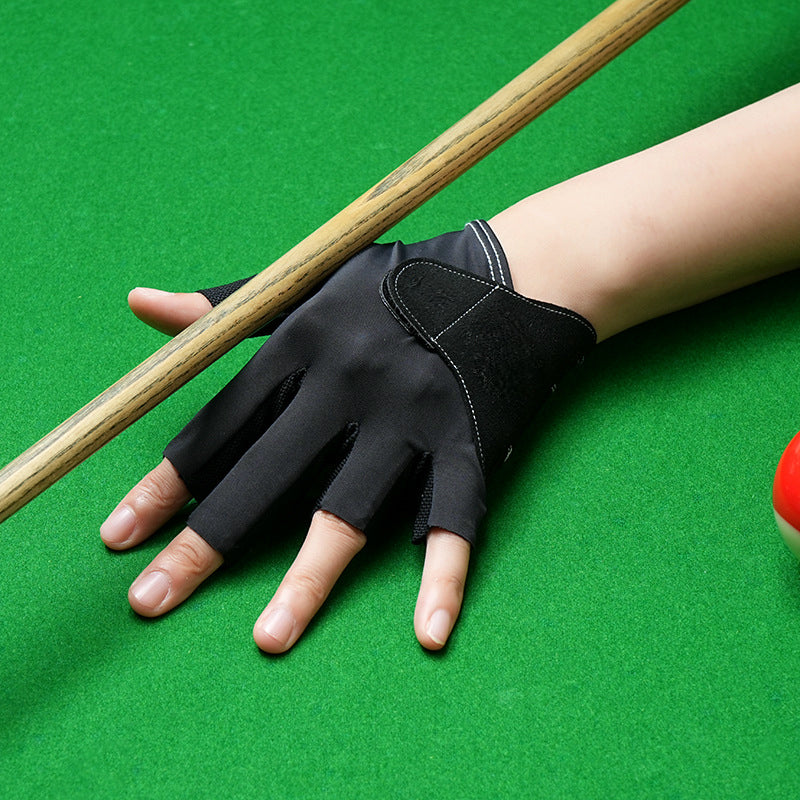Atmungsaktiver Billardhandschuh für die linke Hand